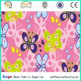 PVC Coated Oxford 600d Butterfly Printed Fabric for Shopping Bags