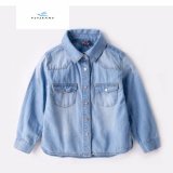 Popular Girls' Long Sleeve Light Blue Denim Shirt by Fly Jeans