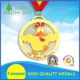 China Supplier Wholesale Metal Sport Medal with Lanyard Ribbon