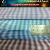 Slallow Gird Polyester/Cotton Yarn Dyed Fabric for Casual Shirt