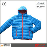 Winter Nylon Quilted Padded Mens Insulated Bomber Jacket
