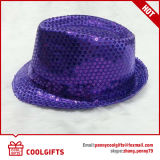 Fashion Shining Straw Hat with Sequins for Party and Promotion (CG203)