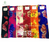 Hot Sell 100% Viscose Flower Fashion Printed Lady Scarf