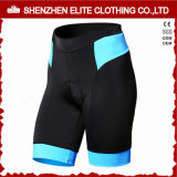Custom Made High Quality Blank Fashionable Cycling Pants Black (ELTCSI-10)