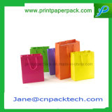 Custom Embossing Printed Kraft Paper Carrier Bag Gift Shopping Bag Cosmetic Packing Bag Handbags Fashion Bags