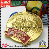 Top Selling Award Zinc Alloy 3D Gold Souvenir Metal Medal