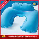 Flocked PVC Inflatable Neck Pillow