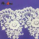 Stict QC 100% Hot Sale Embroidery Lace Fabric