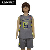 Guangzhou Ozeason Wholesale Custom Sublimation Dry Fit Kids Basketball Jersey