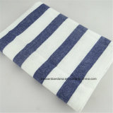 China Factory OEM Produce Blue Stripe Custom Cotton Tea Towel