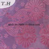 New Style Flocked Curtain Fabric