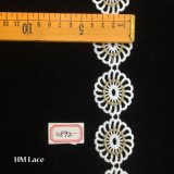 4cm Guangdong Mesh Round Flower Trimming Lace, Beautiful Ribbon Factory Outlet Hme892