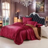 Home Textile Satin Silk Bedroom Bed Linen Set