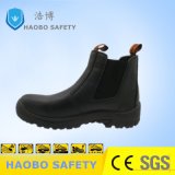 Black PU Injection Sole Safety Shoes