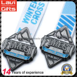 Metal Sports Medal with Customized 3D Logo Engraving