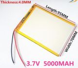 357095 3.7V 5000mAh Li-ion Battery for Tablet PC