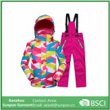 Sporty Ski Suit Kids Clothes Set Boys Girls Jackets