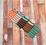 Hot Street Funky Design Women&Men Stripe Dress Sock