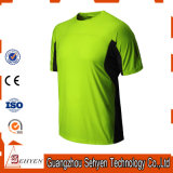 High Visibility Neon Green Fluorescent Safety Work Plain T-Shirt