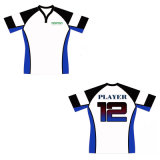Full Sublimation Rugby Tops Jersey Tshirt Uniforms with Breathable Fabric