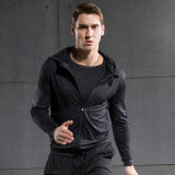 Black Men Sports Wear with Sleeve Various Lines