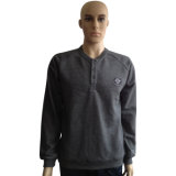 Plain Basic Cotton Gray Hoody Sweatshirt