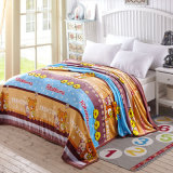 China Manufacture Flannel Fleece Throw Blanket