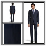 Tailor Made Men's Navy Striped 3PCS Suit