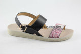 New Arrival Lady Fashion Sandal with Flat Heel