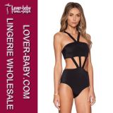 Hot Sale Sexy Woman One Piece Swimsuit (L32529)