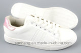 White Shoes / Sports Shoes Leisure Shoes with PVC Injection Outsole (SNC-49023)