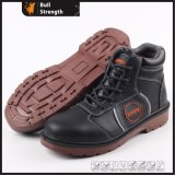 Ankle Genuine Leather Safety Shoe with Steel Toe (SN5152)