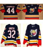 Personalized Ohl Barrie Colts Jersey Smith Crombeen Embroidered Hockey Jerseys