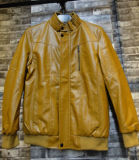 High Grade Motorcycle Men Leather Jacket PU Shell Fabric