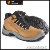 PU/PU Outsole Insulative Industrial Safety Shoe with Nubuck Leather (SN5382)