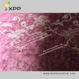 009 New Style Embroidry Webbing Pink Lace for Fashion