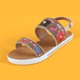 Brownz Strape Buckle TPR Sole Flats Little Girl Sandals