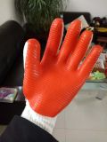 Cut Resistance T/C Laminated Latex Palm Protective Safety Work Glove