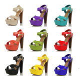 New Design High Heel Lady Summer Sandals (S13)