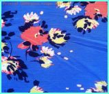 Printed Crepe Fabric Viscose Rayon Cloth for Women Summer Garments
