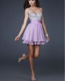 Sleeveles Cheap Discount Prom Evening Bridesmaid Dresses (DS021)
