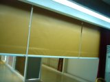 Yellow Electric Fabric Roller Blind, Motorized Roller Shades