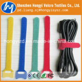 Colorful Self-Locking Nylon Back-to-Back Hook&Loop Velcro Cable Tie