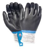 Nitrile Coated Anti-Cut Knitted Water/Oil Proof Work Gloves