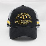Cotton Sports Baseball Cap with Flat Embroidery and 3D Logo