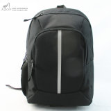 Black Back to School Backpack with Reflective Stripe