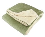 Double Layers Fleece Sherpa Blanket