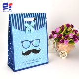 Ropeless Paper Gift Bag for Packaging Clothing and Electronics