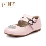 Childrens New Fashion Double Buckle Strap Girls Cheap Flat Princess Shoes