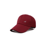 Wine Red Simple Logo Baseball Cap Golf Sport Hat (YH-BC052)